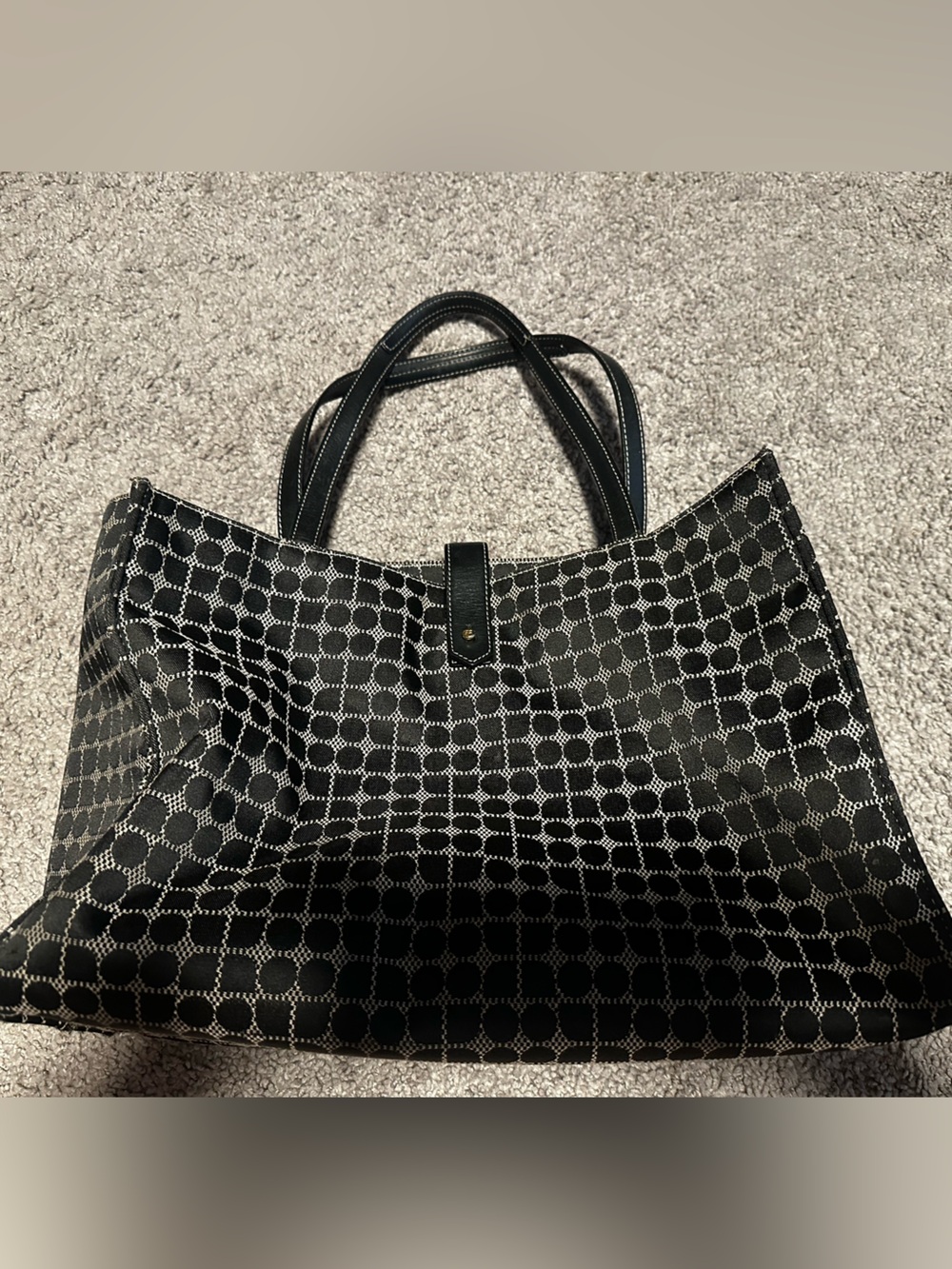 Vintage Kate Spade Dot Noel Tote